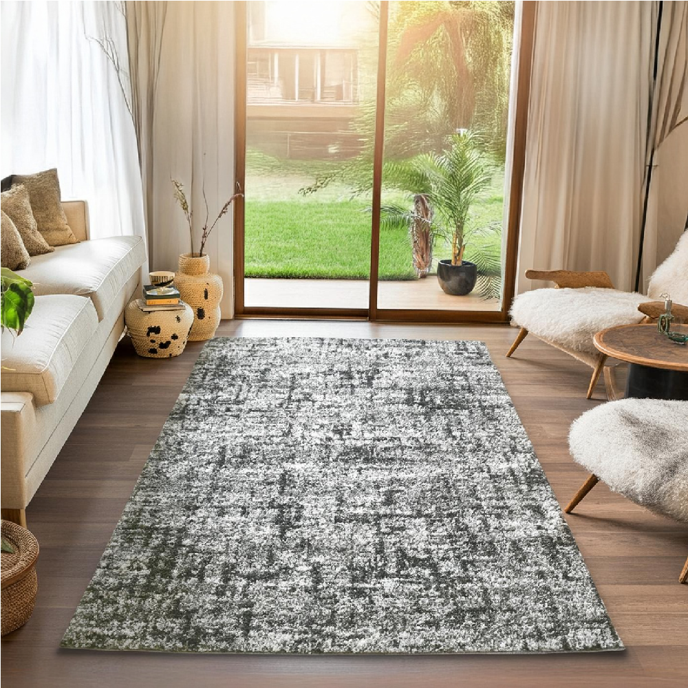 ラグ シャギー おしゃれ 1.5畳 133×190cm 北欧 クール モダン 厚手