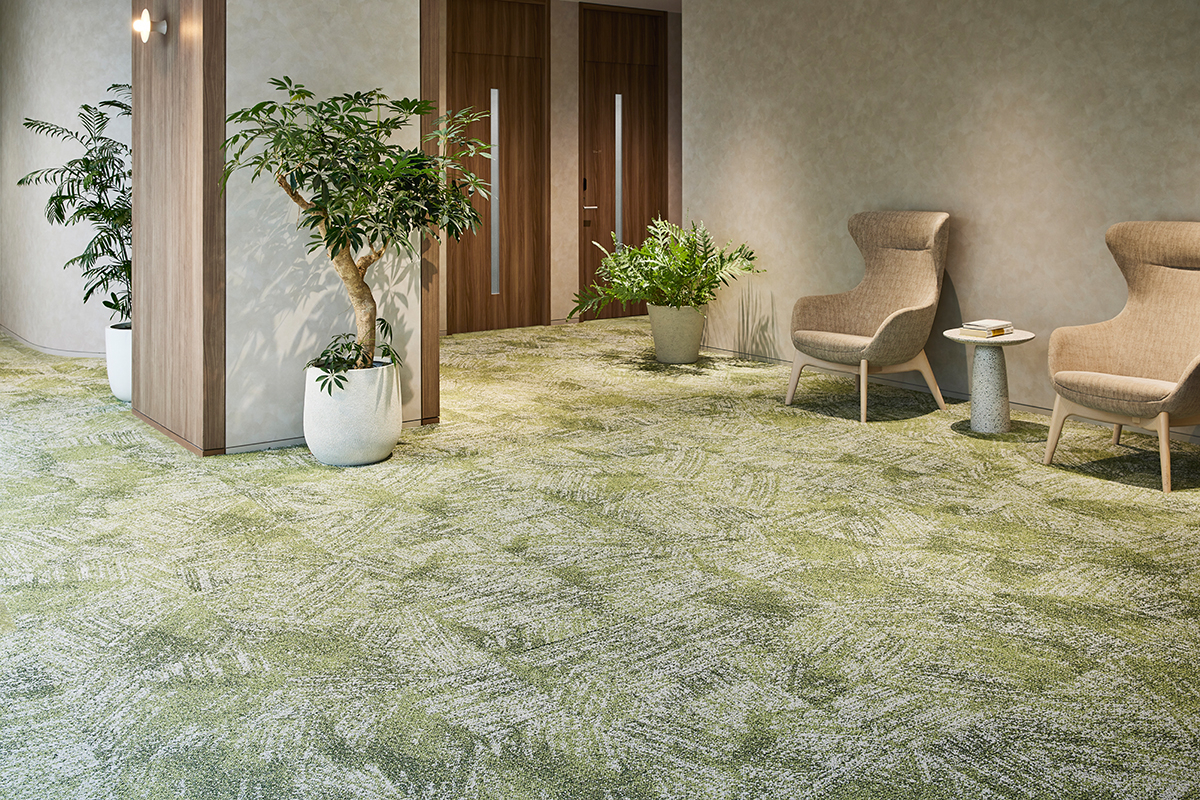 足元から上質な空間へ。カーペットの中高級シリーズ「TZ」から環境に