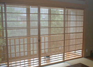 夏障子(なつしょうじ)葦戸(よしど) – 建築用語集