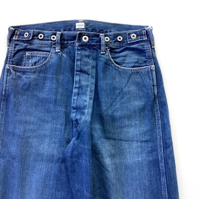 Re-STANDARD Lady's Chimala 12oz W WIDTH DENIM WAIST ADJUST DENIM PANTS