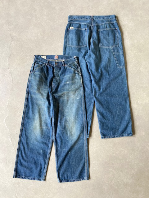 Chimala 11oz WORKER'S NEP SELVEDGE DENIM PAINTER PANTS