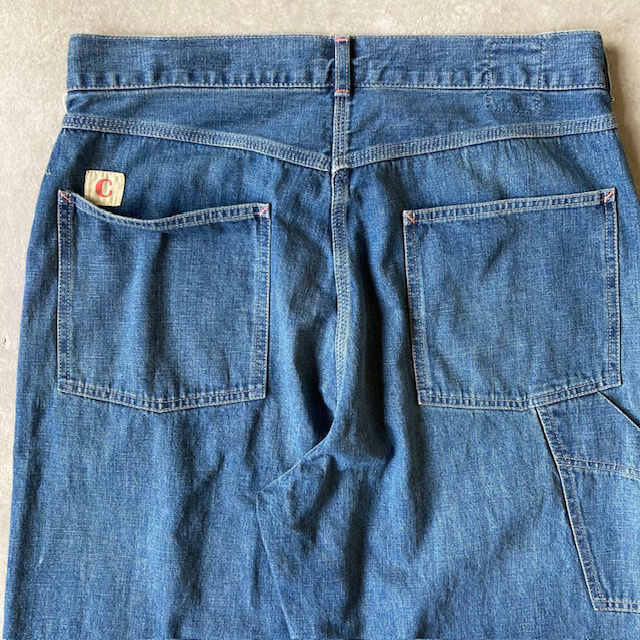 Chimala 11oz WORKER'S NEP SELVEDGE DENIM PAINTER PANTS