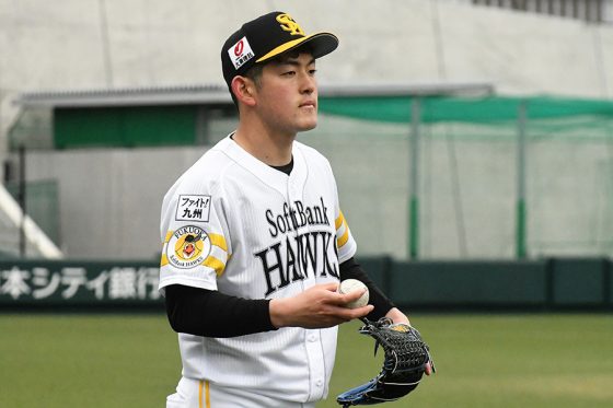 ドラ1風間がキャッチボール再開、又吉が合流 鷹のリハビリ組の現状は