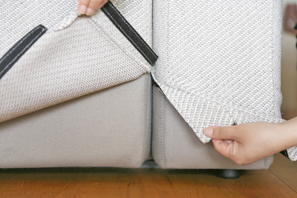 スモワ ソファ 1人掛け(肘なし) GRAY (W80×D90×H82cm)税込￥68,000