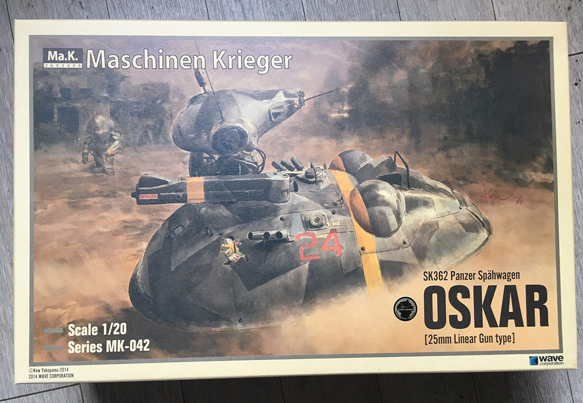 Ma.K.マシーネンクリーガー 1/20 OSKAR-R6 Panzer Spähwagen オスカル