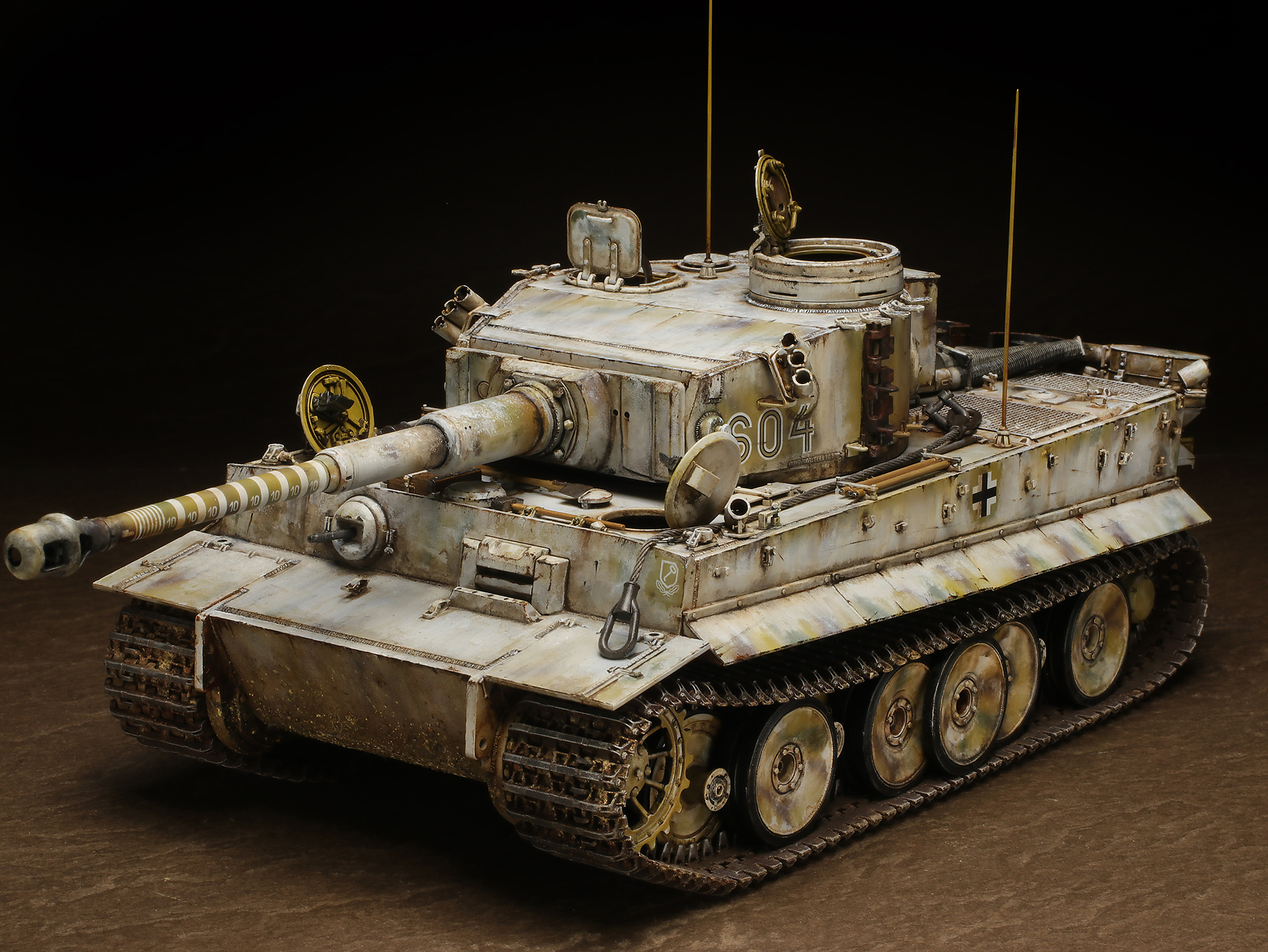 ヴィットマンタイガーS04号車完成！【ドラゴン ティーガーI 初期生産型