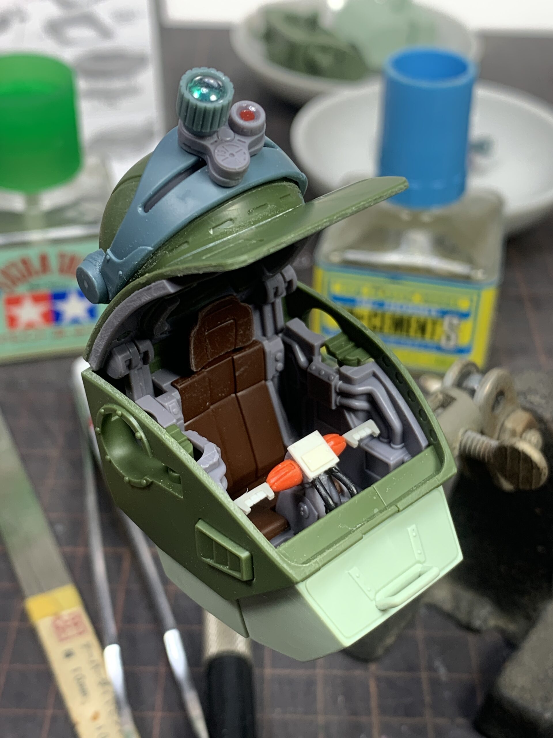 装甲騎兵ボトムズHGバーグラリードッグ.スコープドッグ【バンダイHG