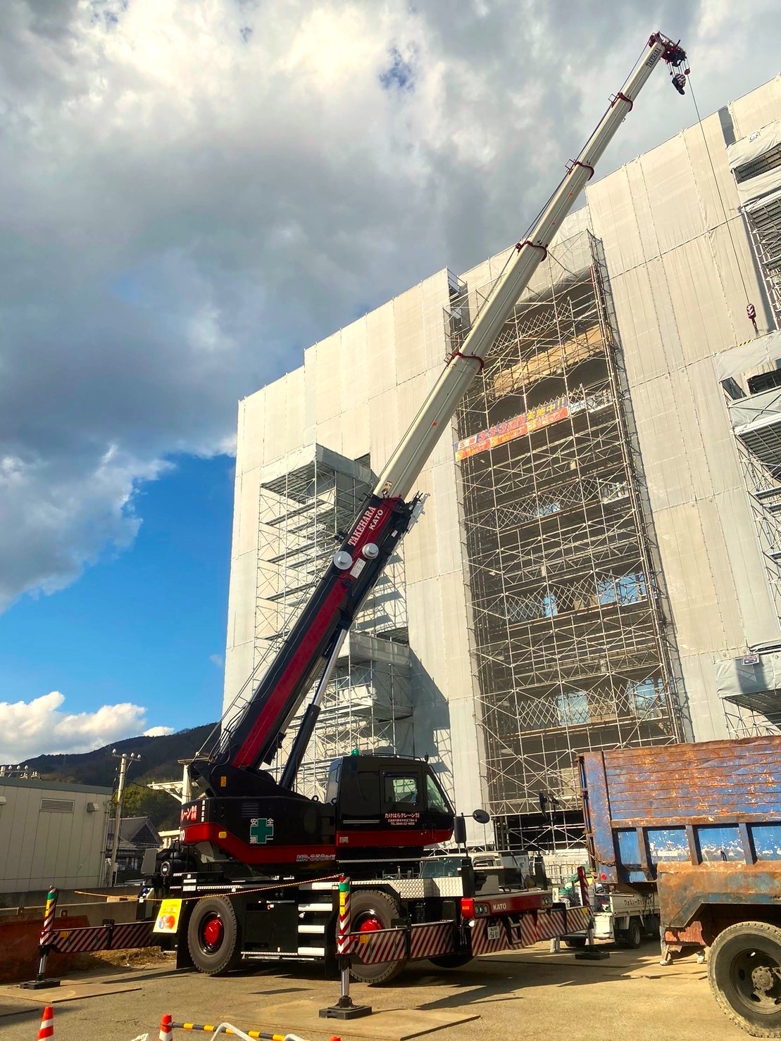 お久しぶりです！｜広島県竹原市でクレーン工事なら【たけはらクレーン