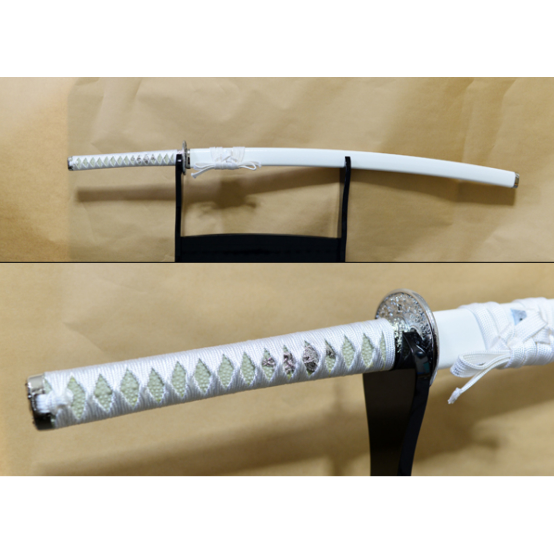 竹光模造刀 白銀 拵 | 竹光・時代劇衣装・小道具専門店 むろまち