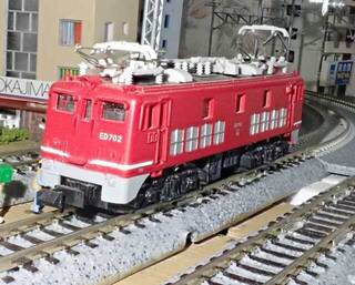 今月の入線車・マイクロのEF61・PS22搭載車: 光山市交通局のブログです