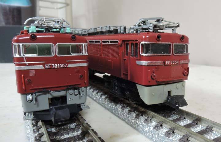 KATOのEF70モデルの変遷を見る: 光山市交通局のブログです