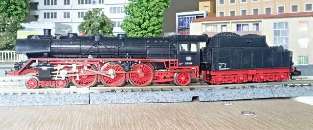 ミニトリックスのBR01蒸気機関車: 光山市交通局のブログです