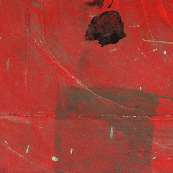 須田剋太 『抽象』 額装 サイン有 - 瀧屋美術 -鎌倉の美術品専門店