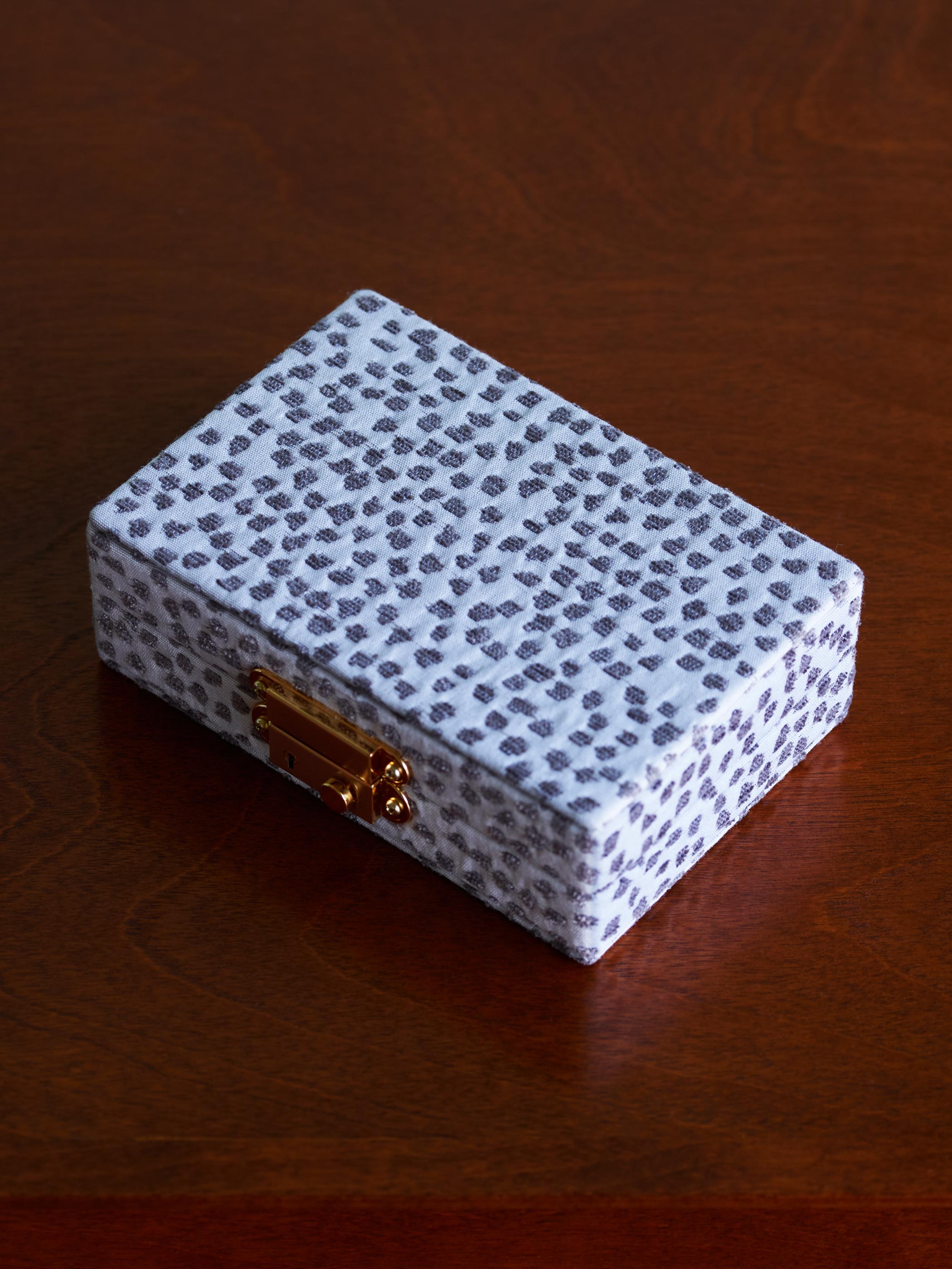 JEWELRY BOX / S / Dalmatian White
