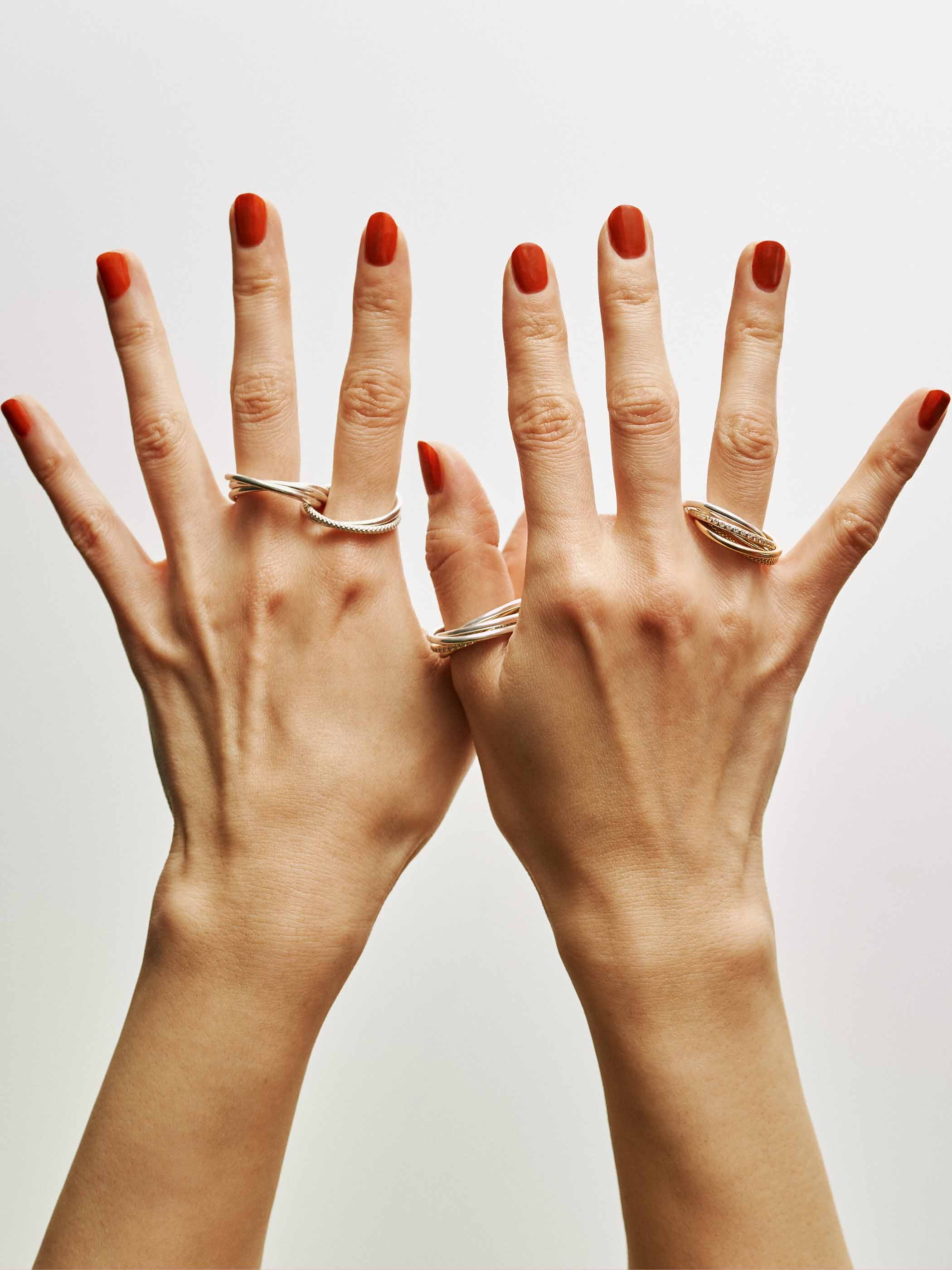 CIRCLE / Ring / Five / All SV & TYING