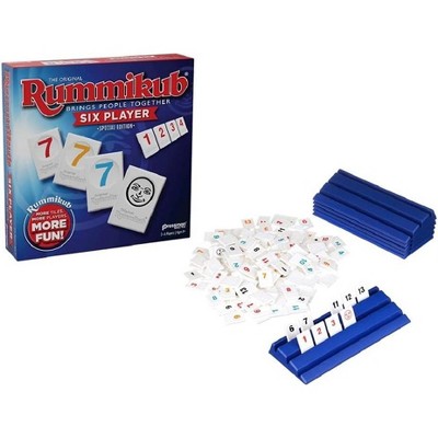 Rummikub Six Player Edition - The Classic Rummy Tile Game - More