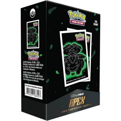 Ultra Pro Apex Deck Protectors - Pokemon Neon Kanto - Venusaur