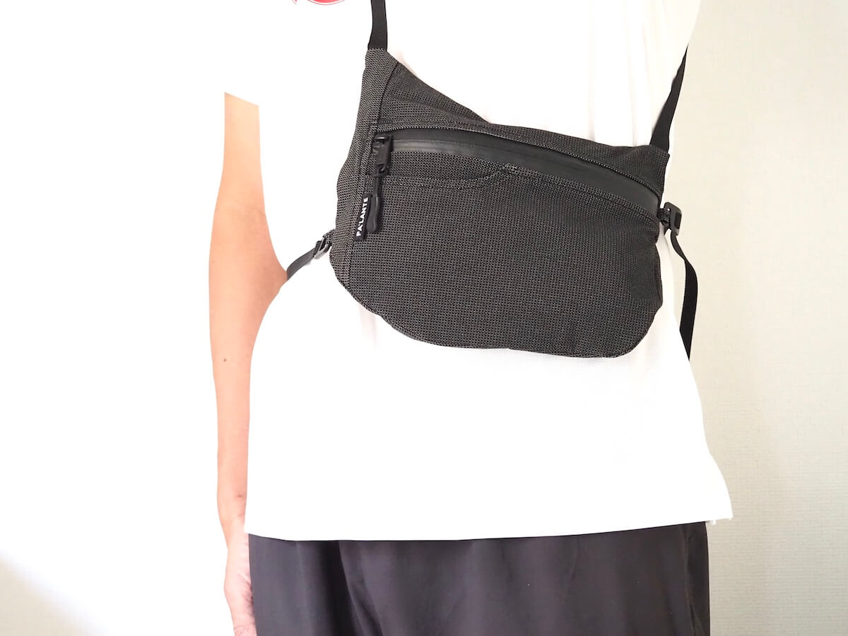 サコッシュとファニーパックの良いとこ取り、パランテのサイドバック