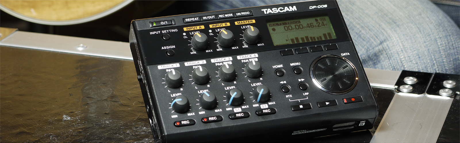DP-006 | 6-track Digital Pocketstudio | TASCAM - United States