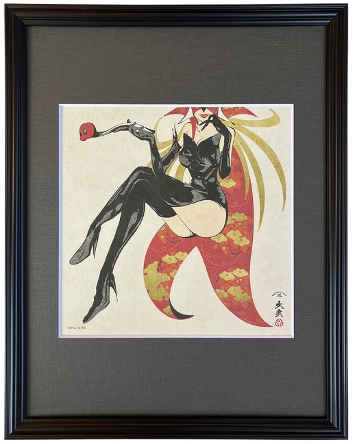 ドロンジョ様が浮世絵に降臨！美しき悪役キャラの魅力を浮世絵ならでは