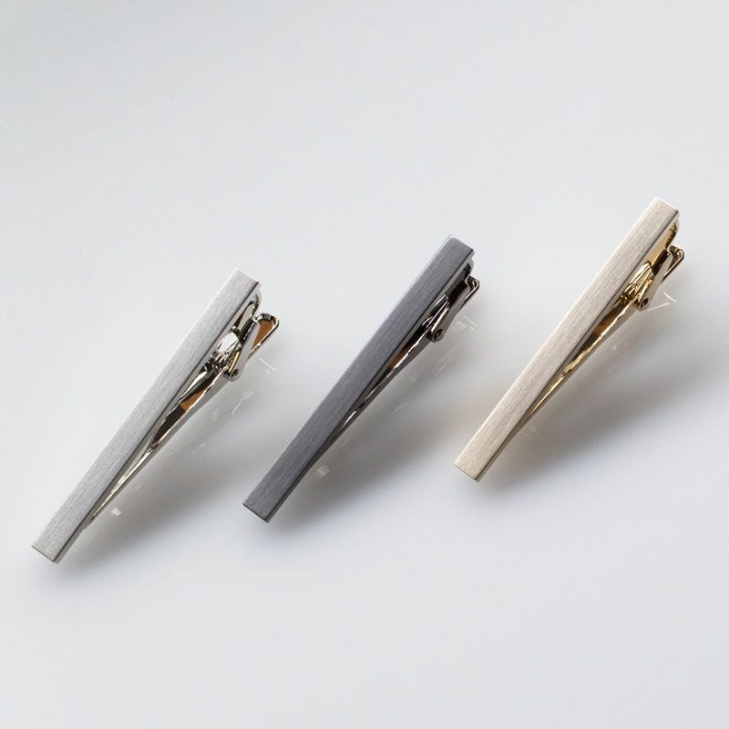 ネクタイピン・カフスセット サテーナ加工 真鍮製 Kts-006 | TAVARAT