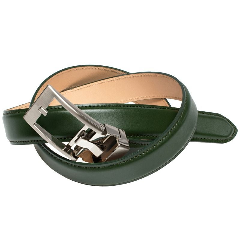 CLICK FIT ベルト 本革 30mm幅 サイズ調節可 顔料仕上げ Tps-115