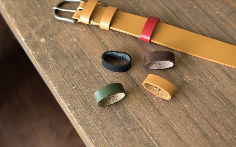 どこでもループ ベルトループ レザー アクセサリー 30mm 35mm Tps-104