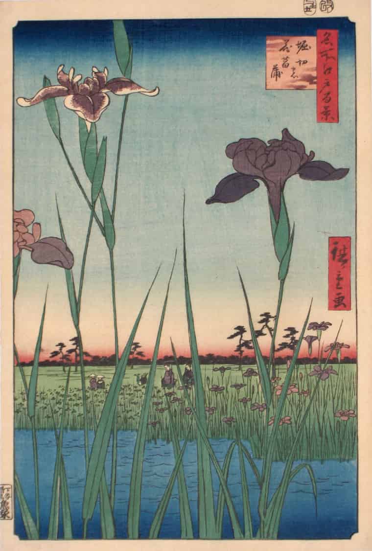 エルメス】イリスウキヨエの香水レビュー｜雨中に咲くアイリスの花