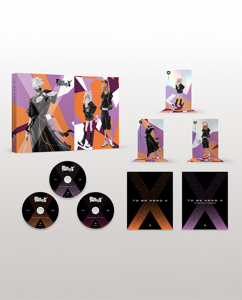 VOL.3 - Blu-ray&DVD | TVアニメ「TO BE HERO X」公式サイト