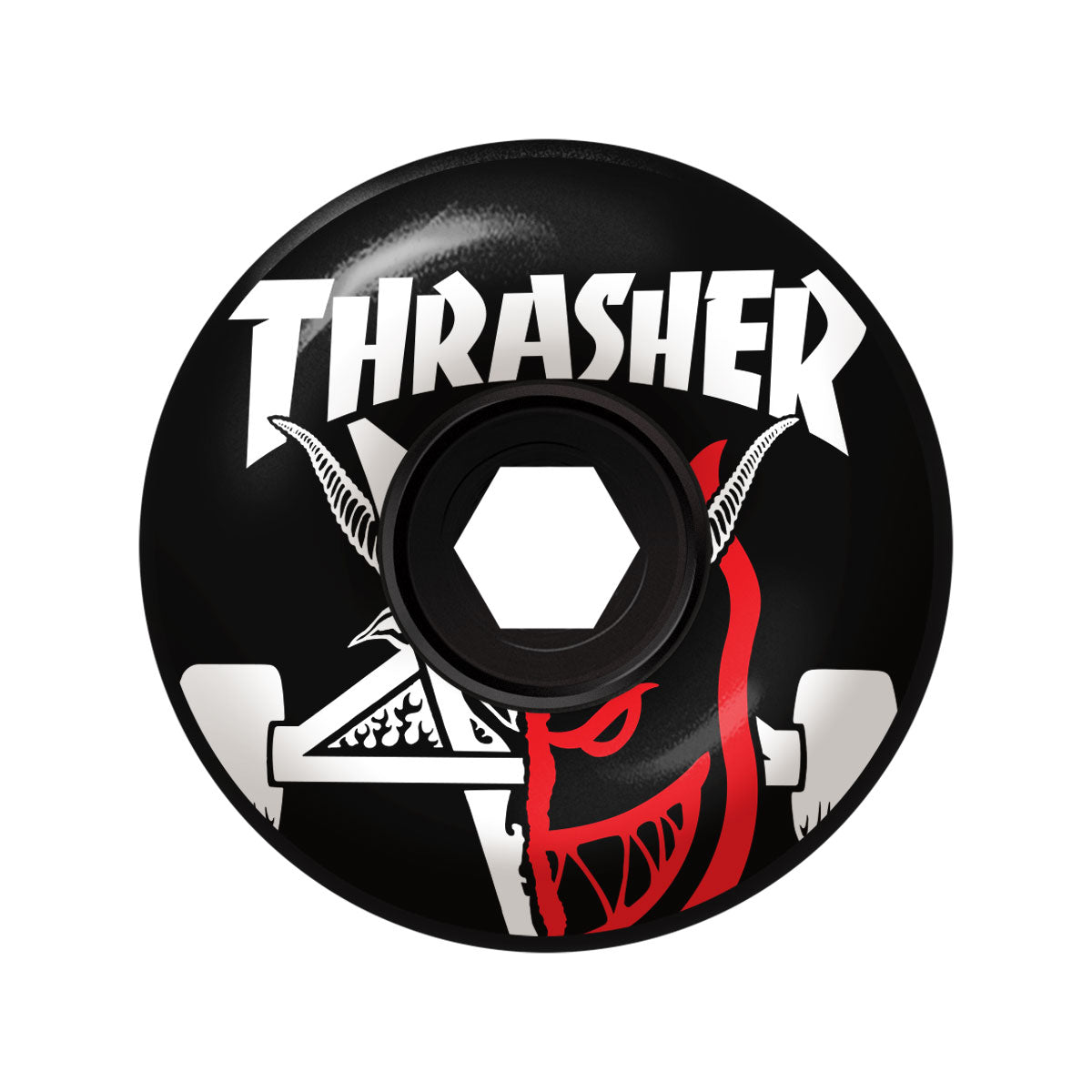 Spitfire Skateboard Wheels 56mm 80HD Thrasher Burn Classic Full
