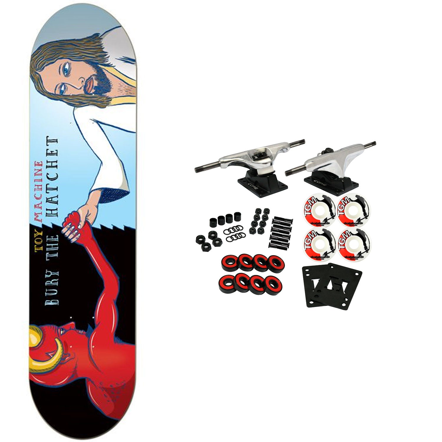 Toy Machine Bury the Hatchet スケートボード Amazon.co.jp: TOY