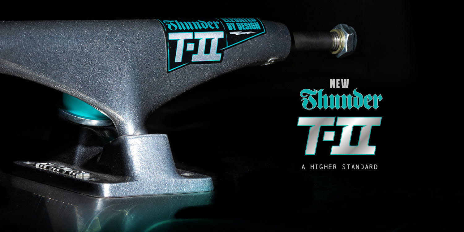 Thunder Skateboard Trucks T-II Polished 147 (8.0