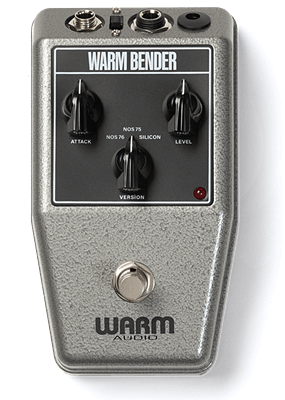 Warm Bender～WARM AUDIOから3つのトランジスタを切り替え可能なトーン