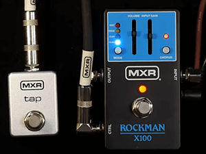 美品 MXR ROCKMAN X100 ギターエフェクター Boston 80年代に一世を風靡
