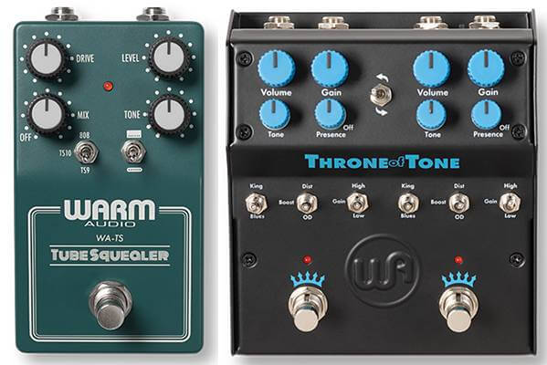 Tube Squealer & Throne of Tone｜WARM AUDIOからマニアックなTS系