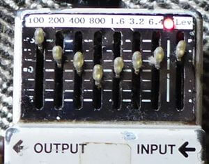 ブースターとしても優秀！BOSSのグラフィックイコライザーGE-7の