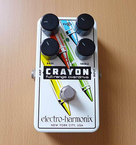 ELECTRO-HARMONIX Crayonレビュー｜魅力はクラスAアンプをドライブさせ
