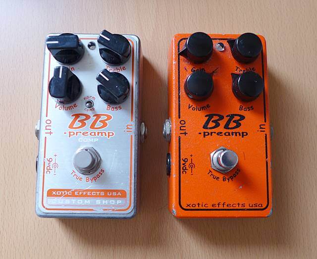 レビュー～XOTIC BBP-COMPは3つのモードを持つTS系オーバードライブ