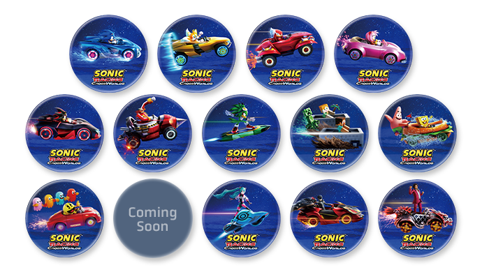 ソニックレーシング クロスワールド | 出展タイトル | セガ／アトラス