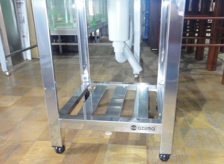 新品 azuma 1槽シンク W450×D450×H800 | 奈良の厨房機器、家電製品買取