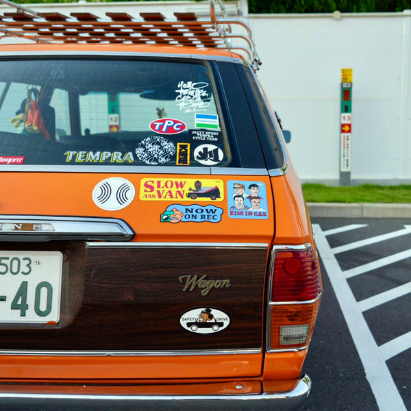 TEMPRA GARAGE カーマグネット / ステッカー Ver.2（ナカムラルイ