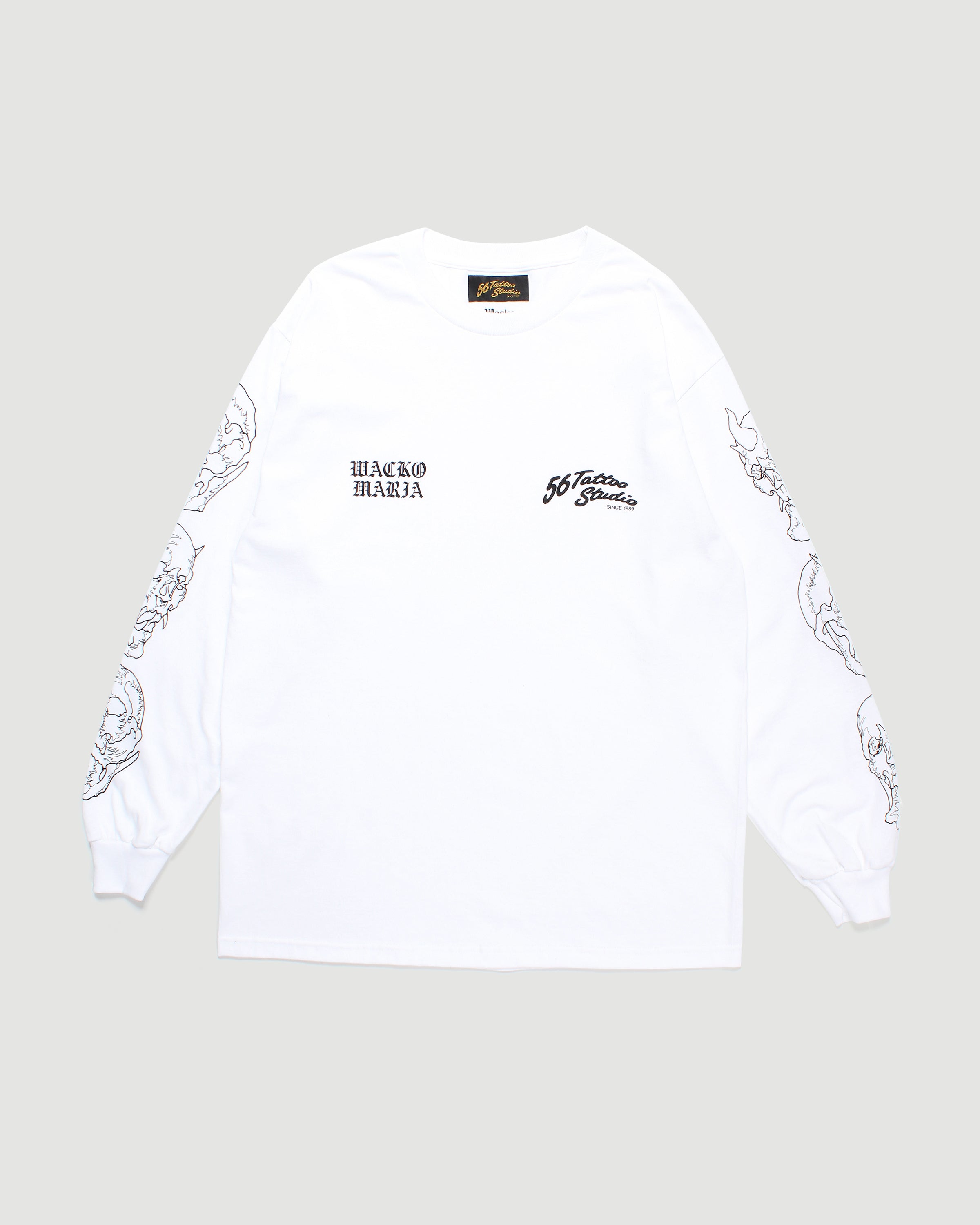 Wacko Maria – Wacko Maria x 56 Tattoo Studio Long Sleeve T-Shirt