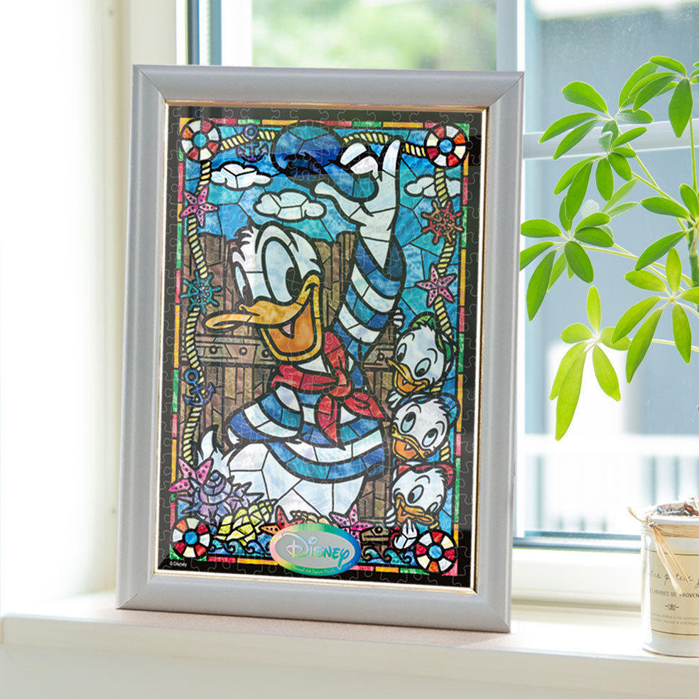 ステンドアート ジグソーパズル ぎゅっと266ピース「ドナルドダック