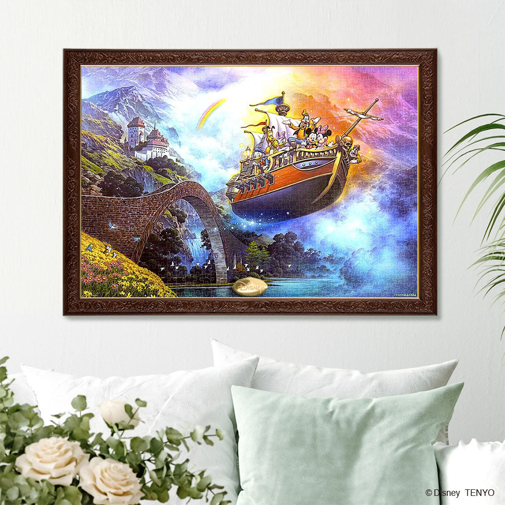 キャンバス スタイル ジグソーパズル 1000ピース 「Wonderful Journey