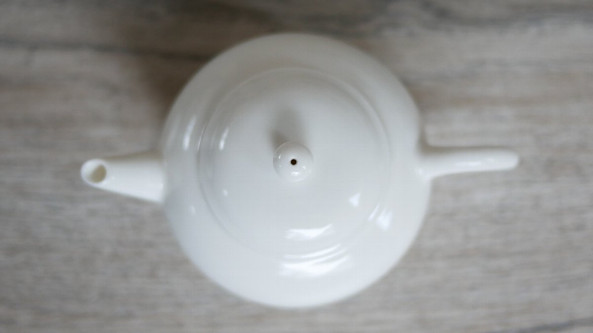 三希 牙白 水平壺 - 桃花源(中国茶・茶器・インテリア雑貨)