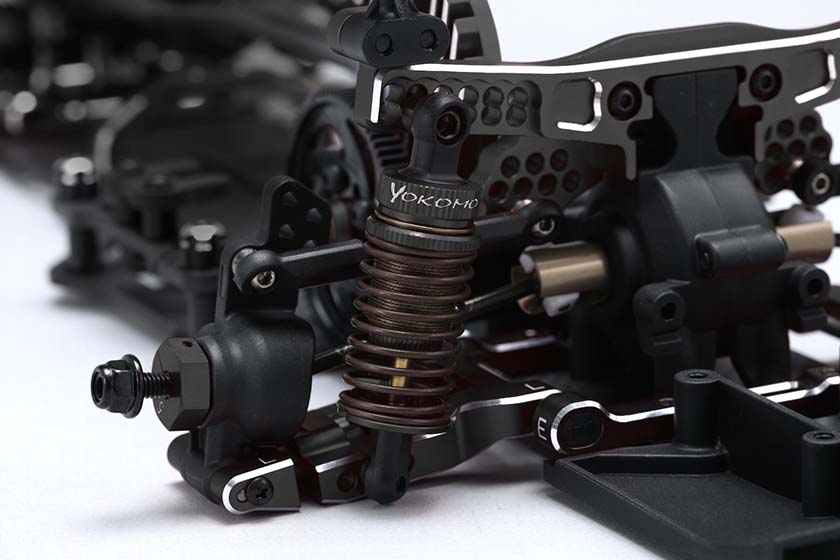 RWDドリフトカー YD-2SXIII オプション付き 組み立て済みシャーシ