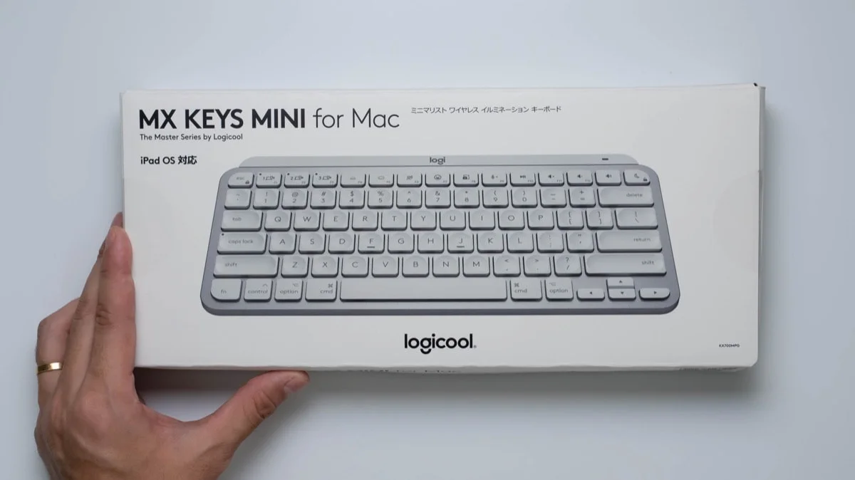 Logicool MX Keys Mini for Macレビュー！US配列＆Mac専用キーは