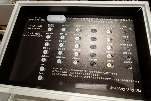 プロジェクトセカイ カラフルステージ！ feat. 初音ミク』コラボモデル