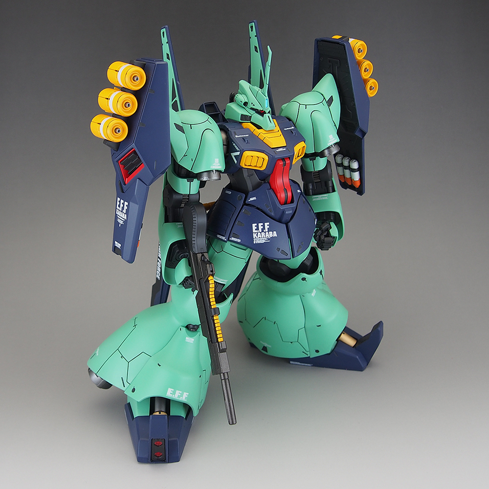 完成品] RE/100 MSK-008 DIJEH | テキトーオヤジノ墓 (旧テキトーモケイ)