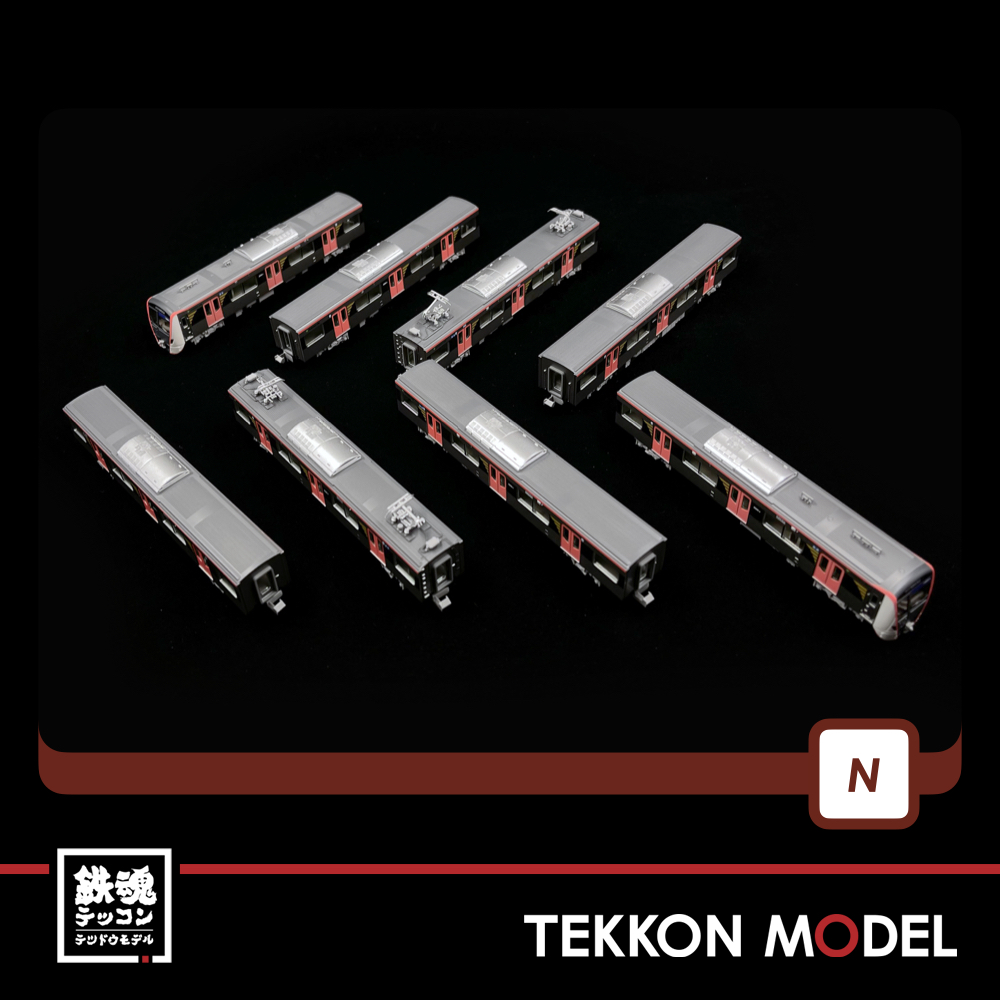 Nｹﾞｰｼﾞ ﾎﾟﾎﾟﾝﾃﾞｯﾀ POPONDETTA 6084 都営5500形 浅草線8両ｾｯﾄ - 鉄魂模型